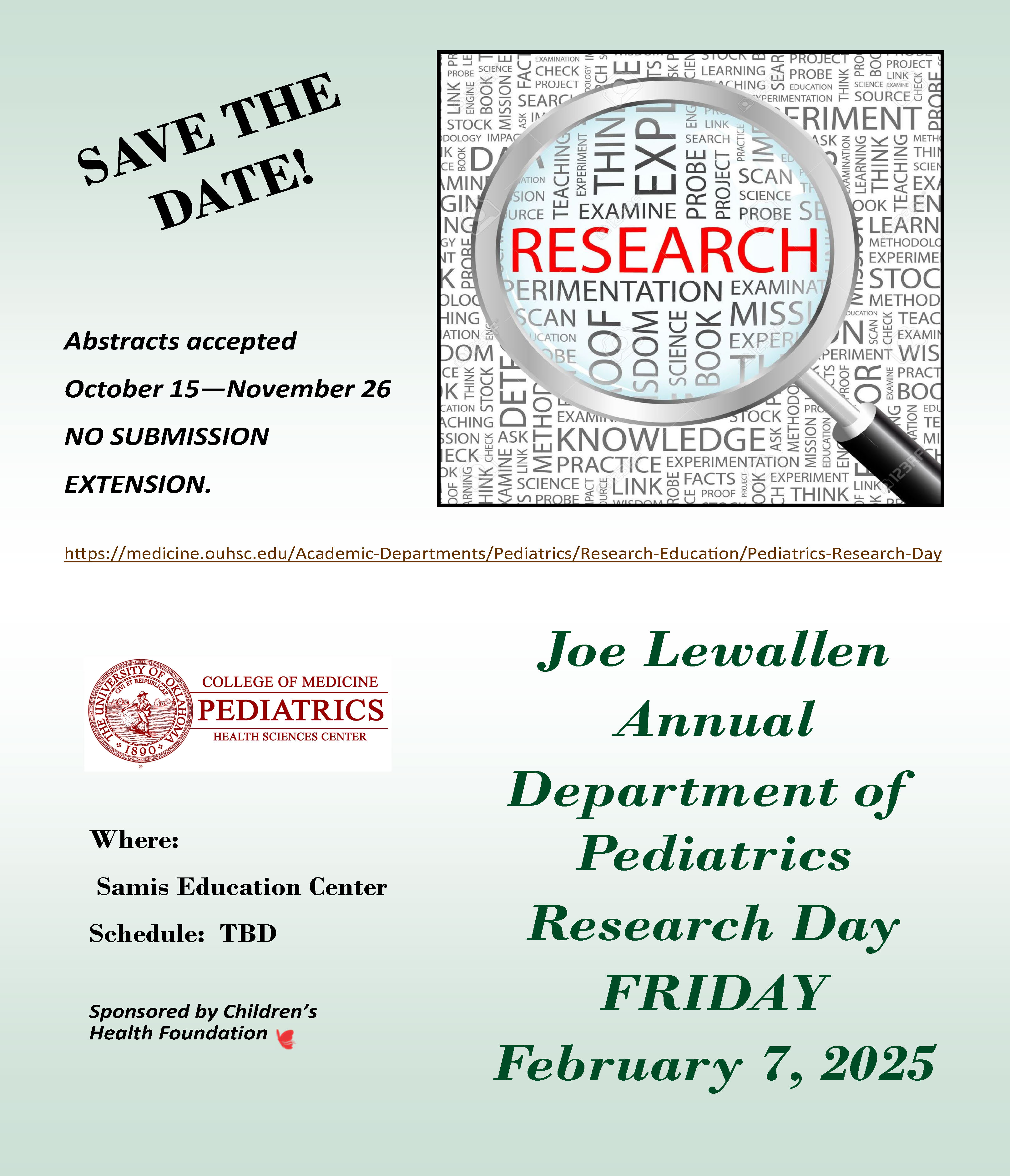 2025 PRD Save the Date Flyer